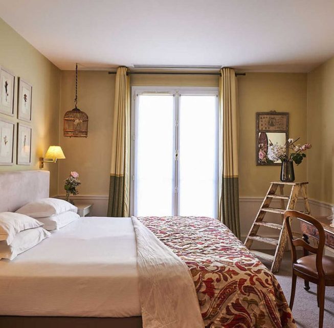 Chambre avec lit double - Hôtel de luxe Paris 6 – Hôtel Sainte-Beuve